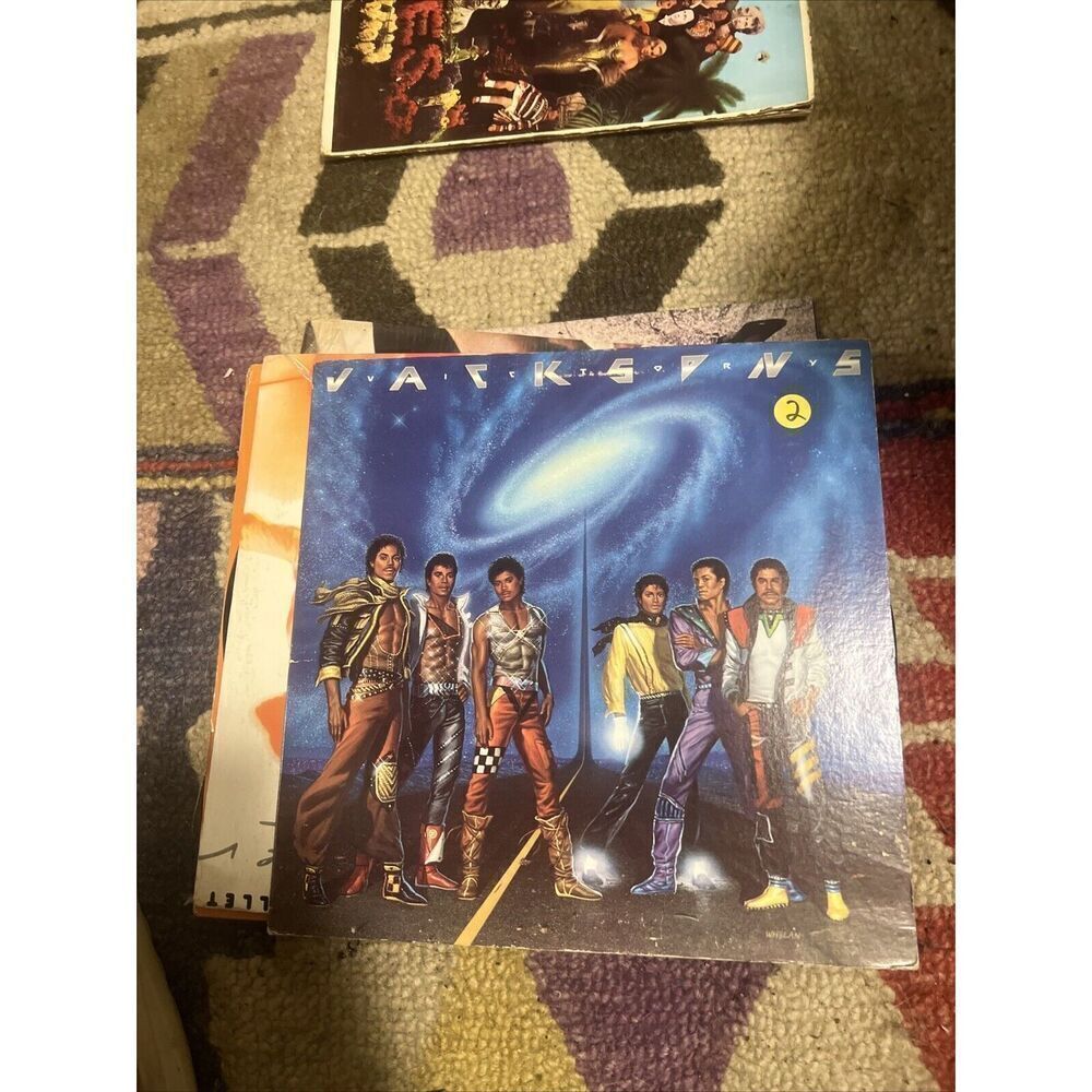 The Jacksons Victory Vinyl Record 1984 VG+/NM+